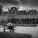 Amoureux sous la pluie