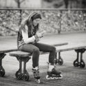 La patineuse lisait des messages secrets