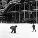 Snowboard à Beaubourg