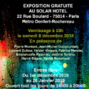 REGARDS PARISIENS expose au SOLAR HOTEL du 1er Décembre 2018 au 26 Janvier 2019