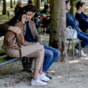 Les amoureux du Jardin du Luxembourg