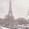 Il neige sur Paris